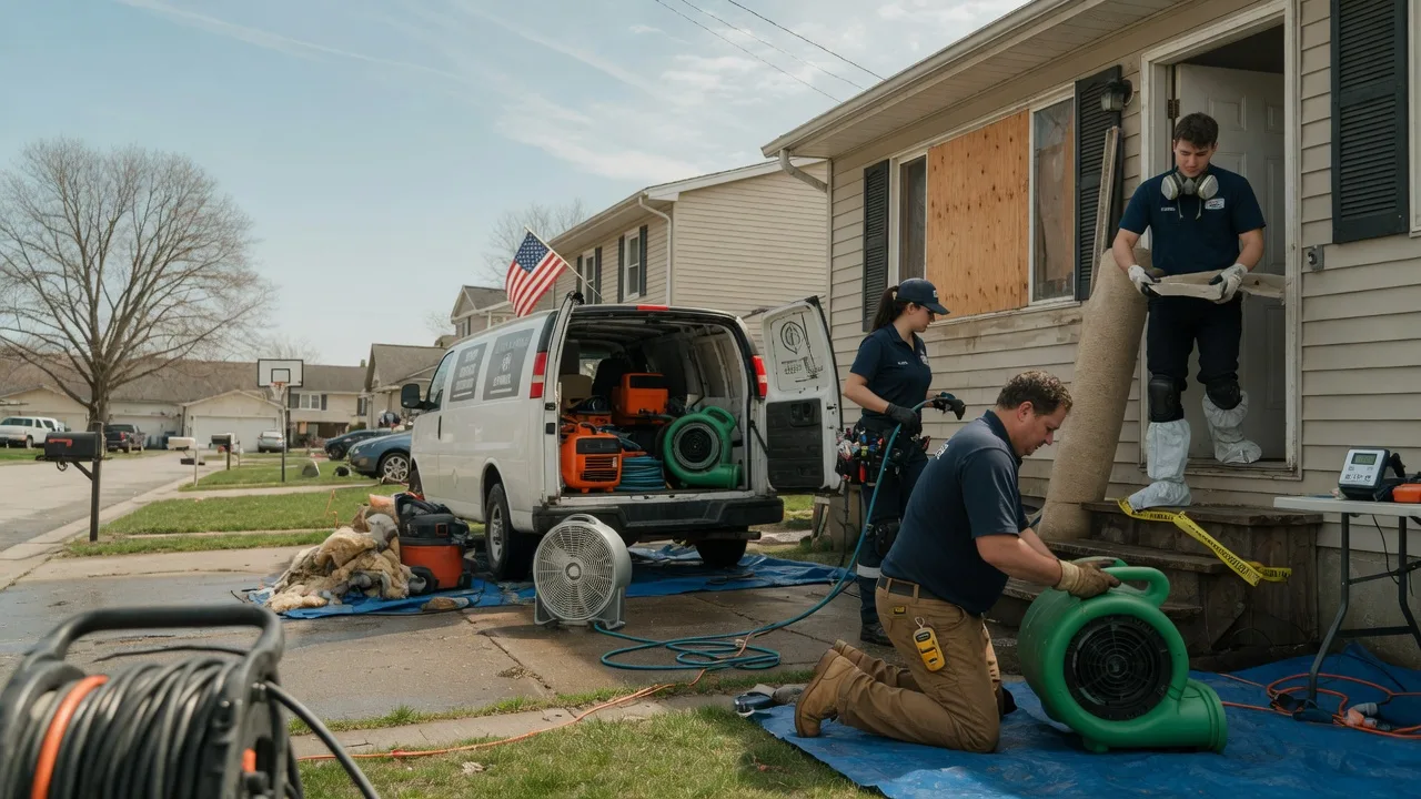 Water Damage Restoration in Bartelso, IL near me